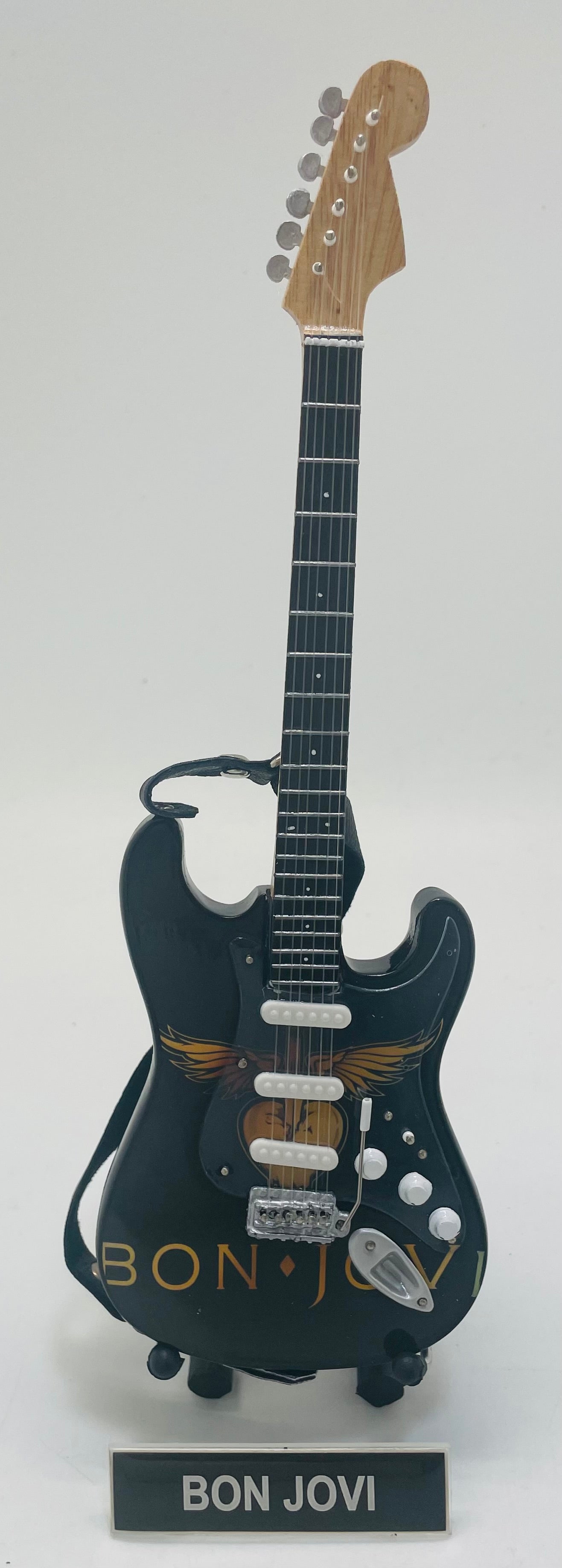 Bon Jovi Miniature Guitar