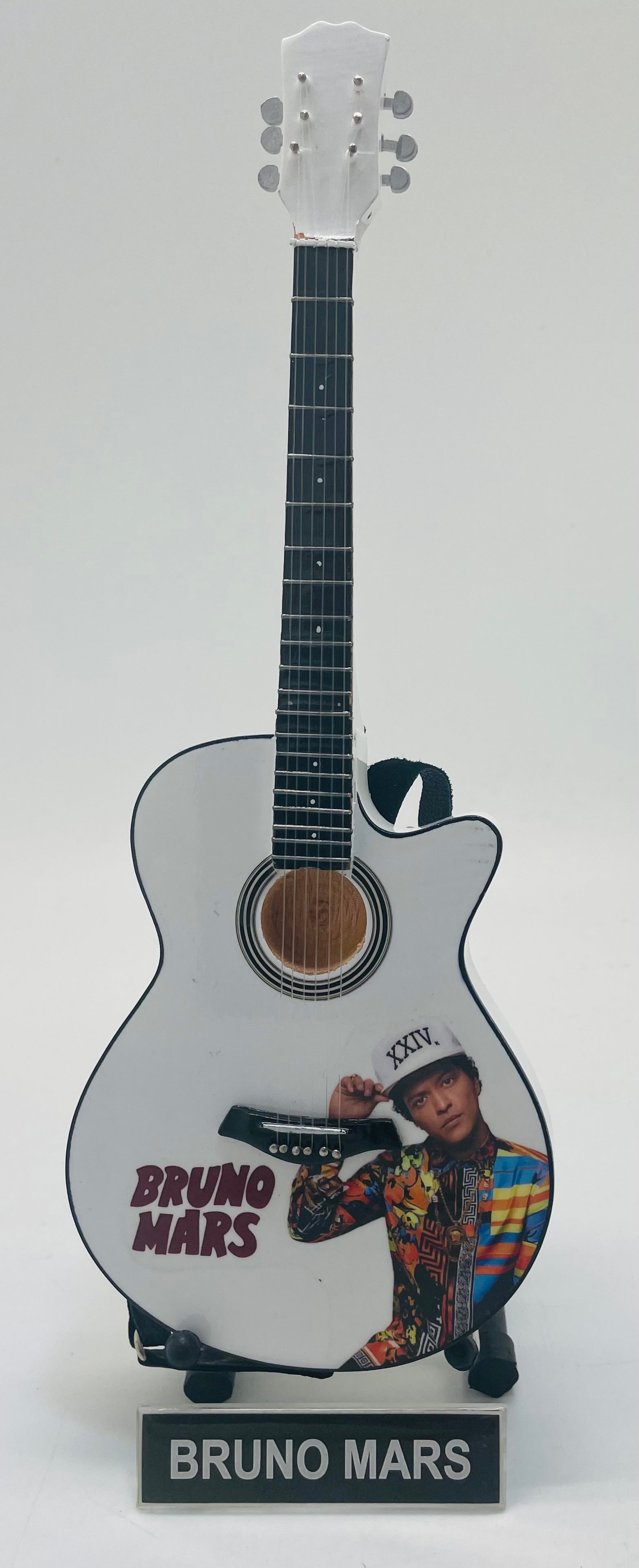 Bruno Mars Miniature Guitar