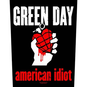 Green Day  - Sew On Woven Patch