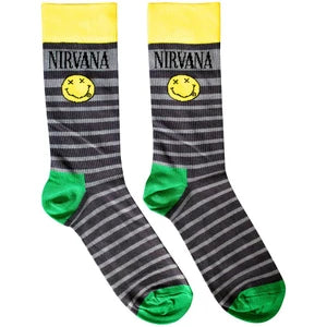Nirvana Unisex Ankle Socks: Grey