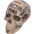 Tattoo fund skull - Bone (16cm)