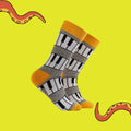 Piano Socks Yellow