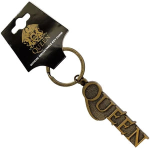 Queen Gold Logo - Keychain