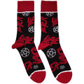 Slayer Unisex Ankle Socks: Red Logo