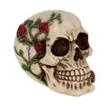 Skull with Rose (10 cm)