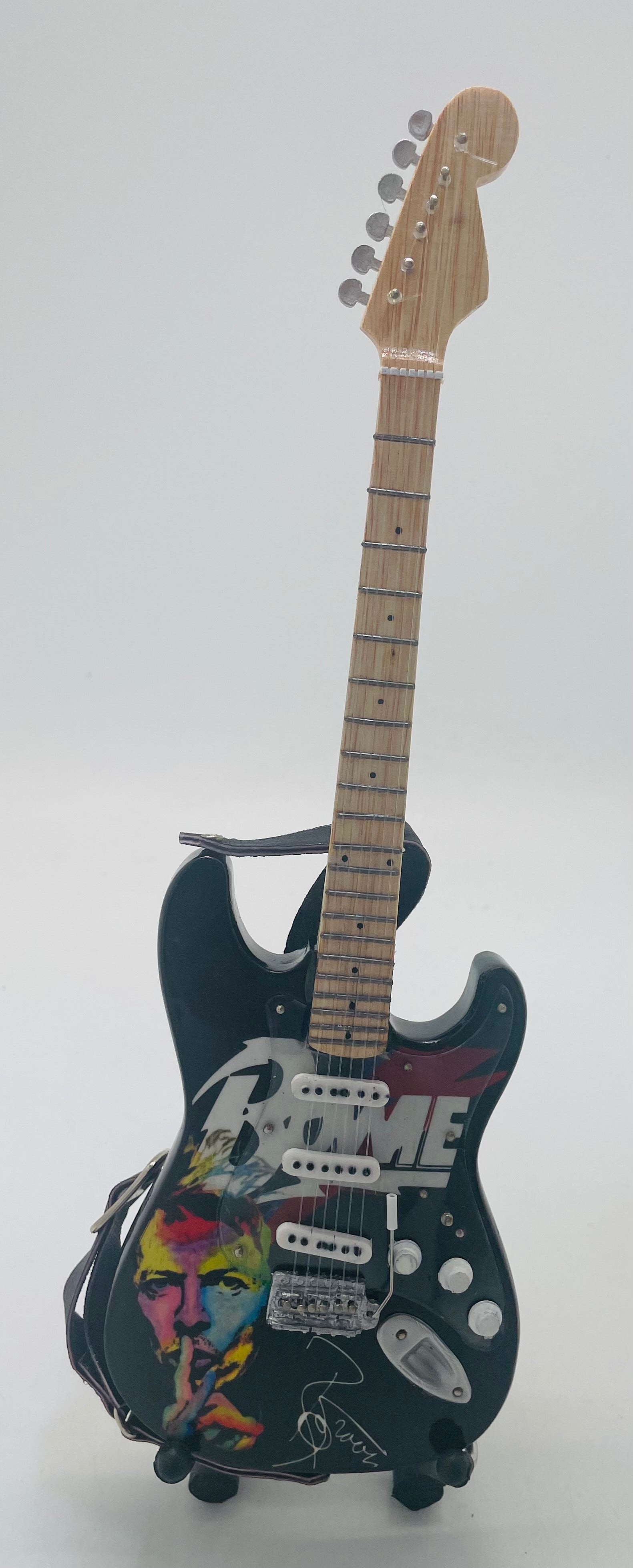 David Bowie Miniature Guitar