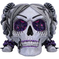 Drop dead gorgeous - creepy and kooky skull (16cm)