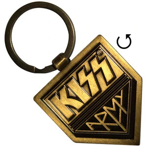 Kiss Gold Logo - Keychain