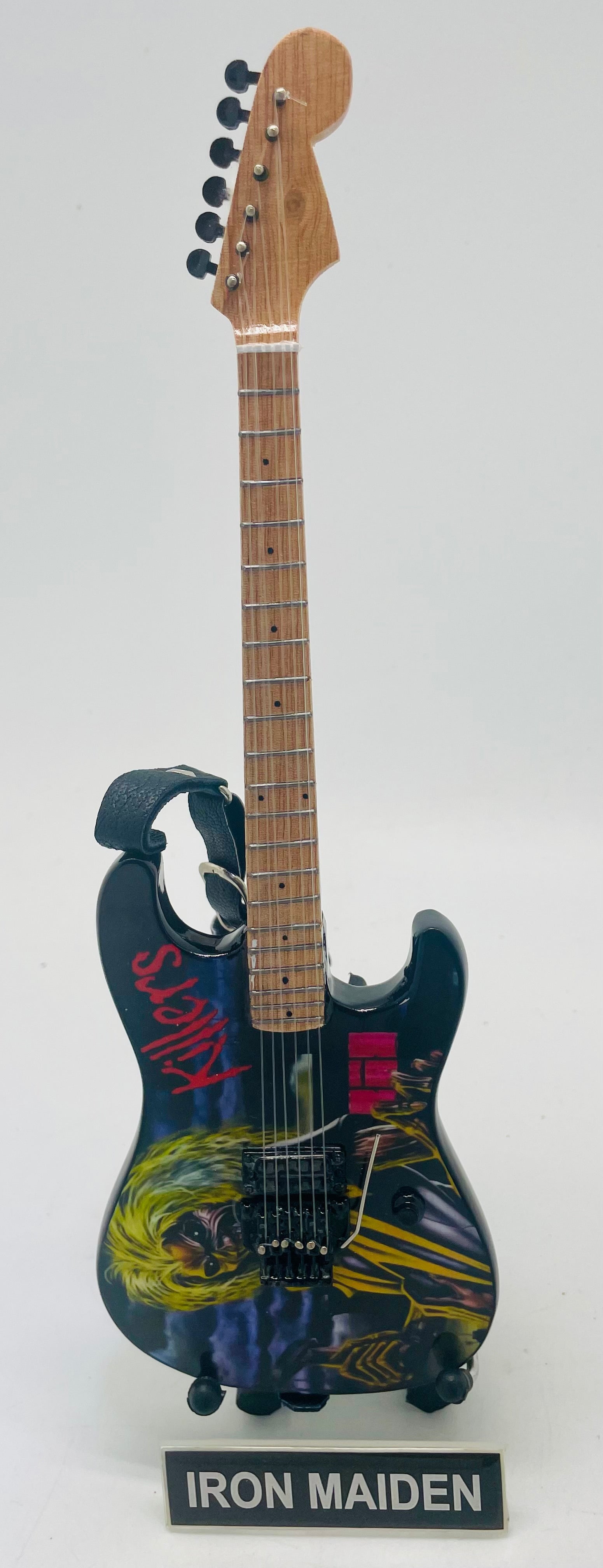Iron Maiden Killers Miniature Guitar