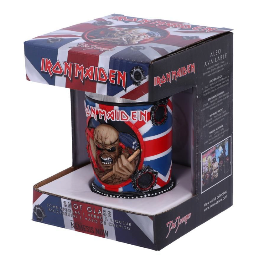 Iron Maiden Trooper Shot Glass 7cm