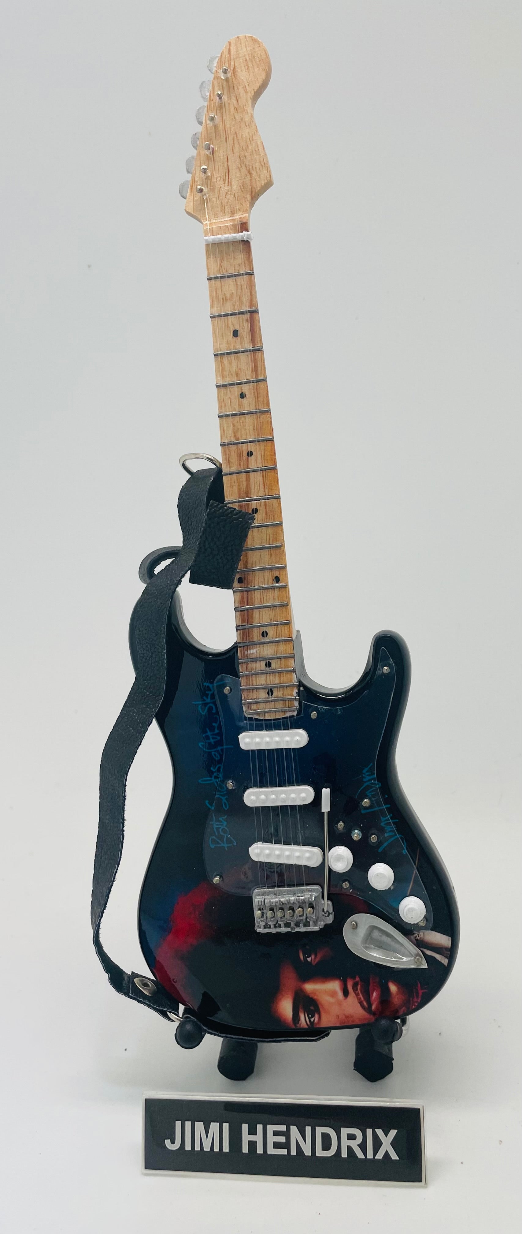 Jimi Hendrix Miniature Guitar
