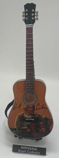 Kurt Cobain MTV Miniature Guitar