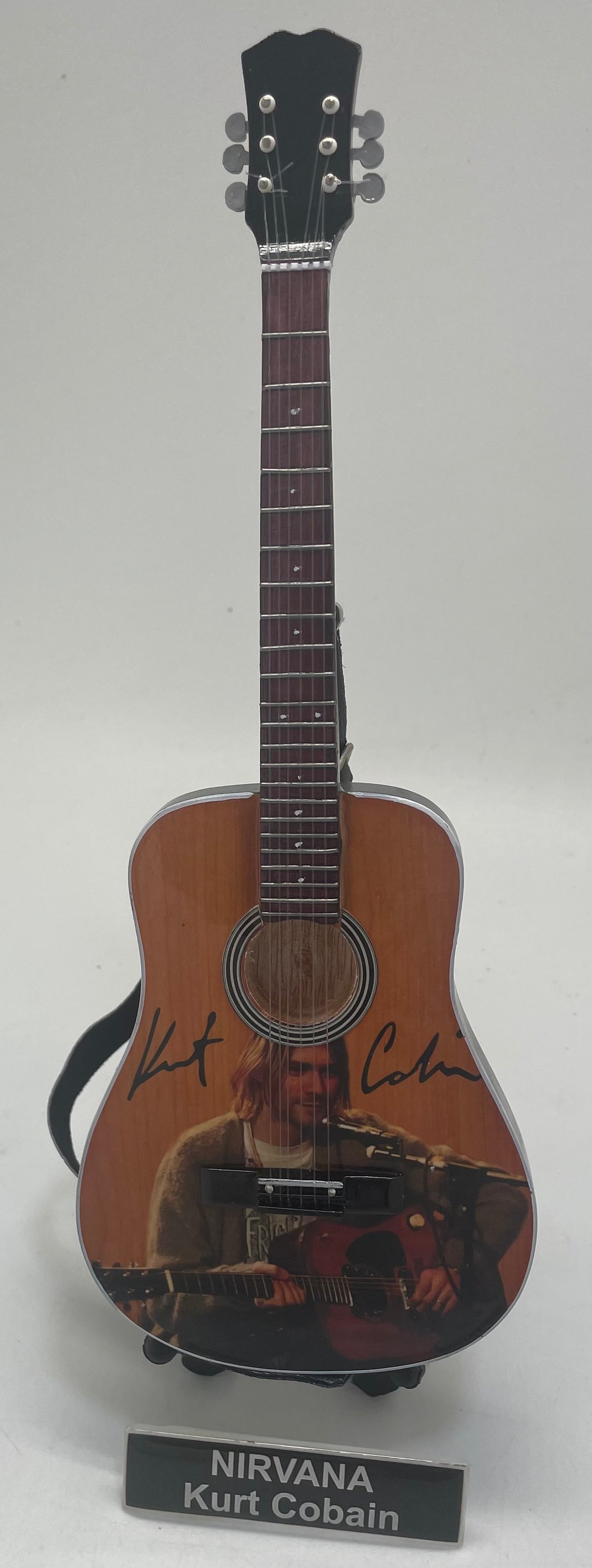 Kurt Cobain MTV Miniature Guitar