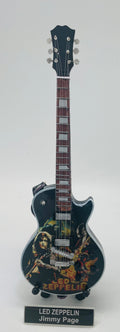Led Zeppelin Band Miniature Guitar