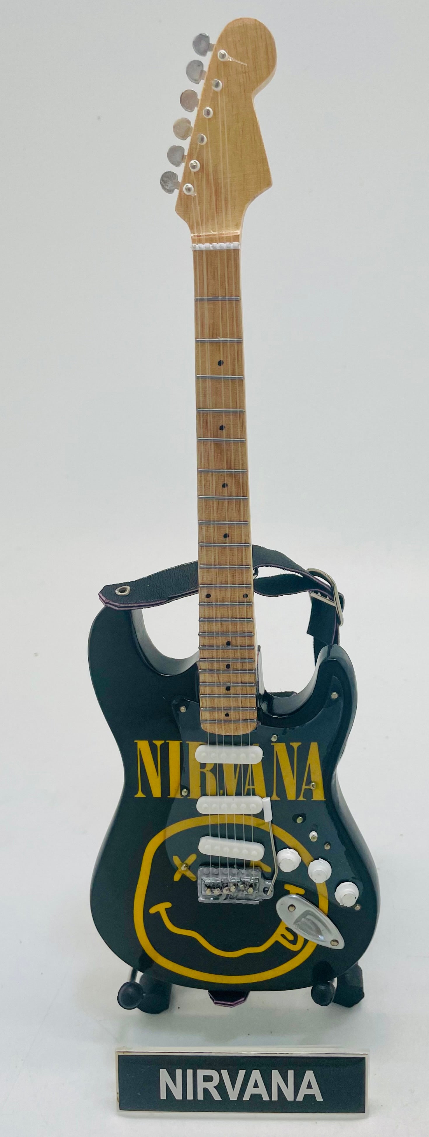 Nirvana Logo Miniature Guitar