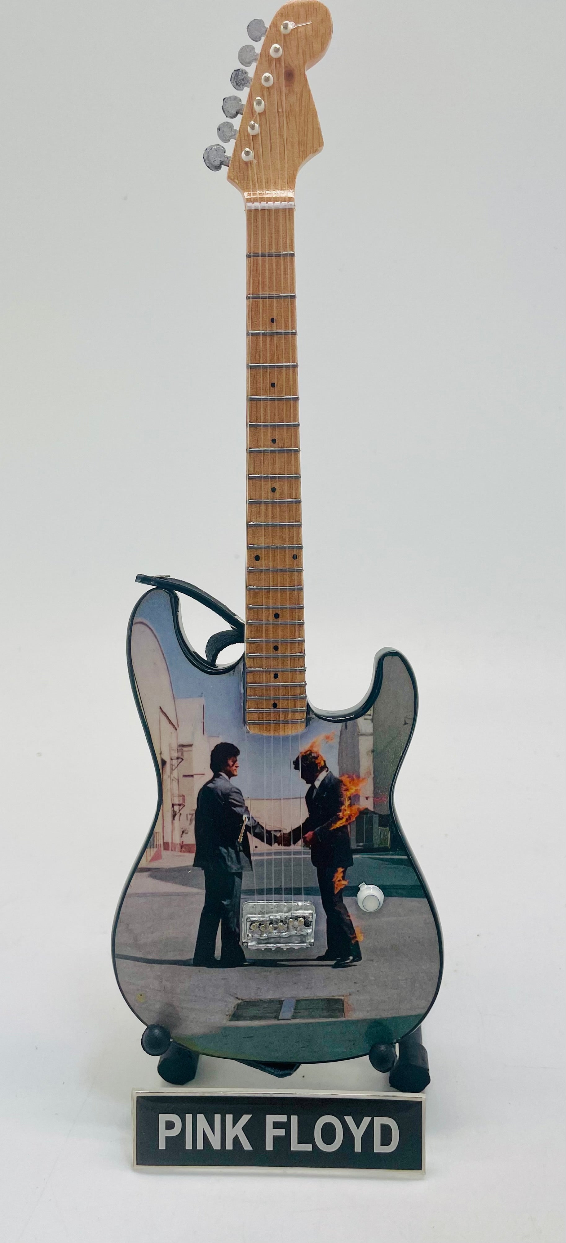 Pink Floyd Wish You Were Here Miniature Guitar