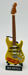 Sex Pistols Never Mind the Bollocks Miniature Guitar