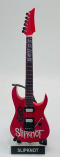 Slipknot Miniature Red Guitar
