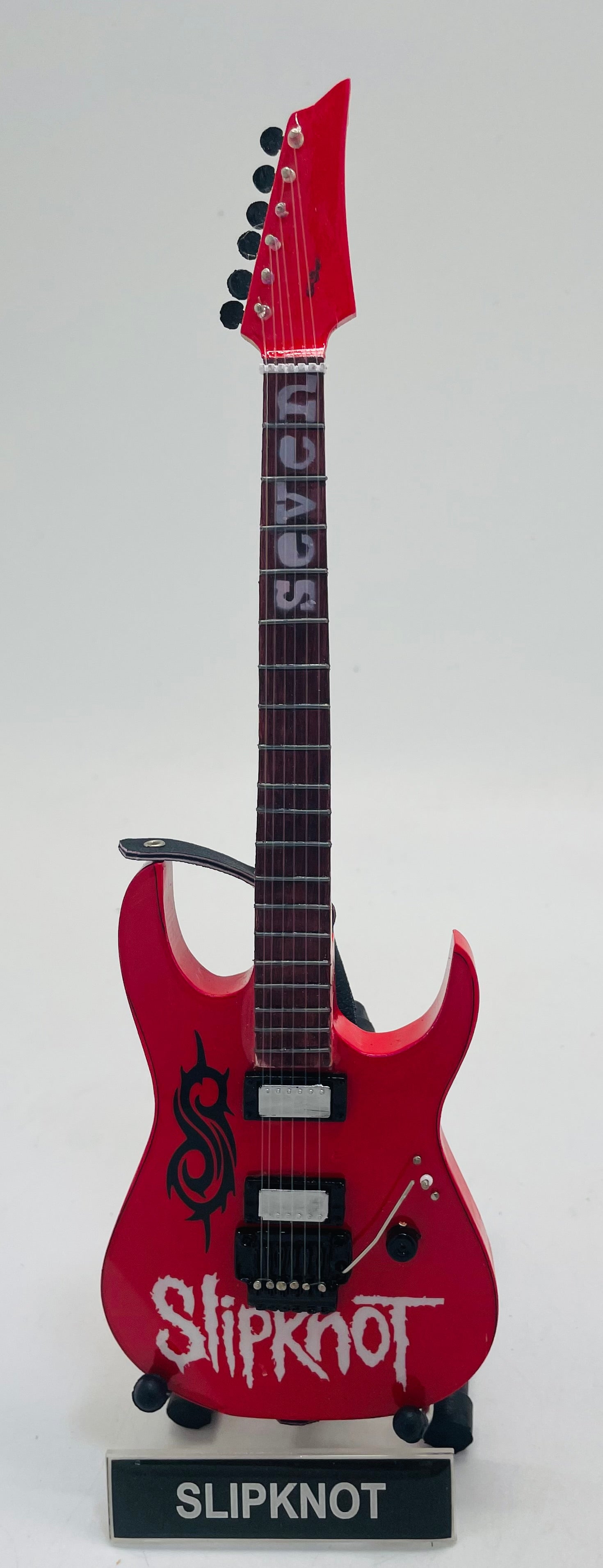 Slipknot Miniature Red Guitar