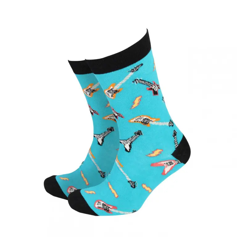 Guitar Bamboo Socks (8-11)