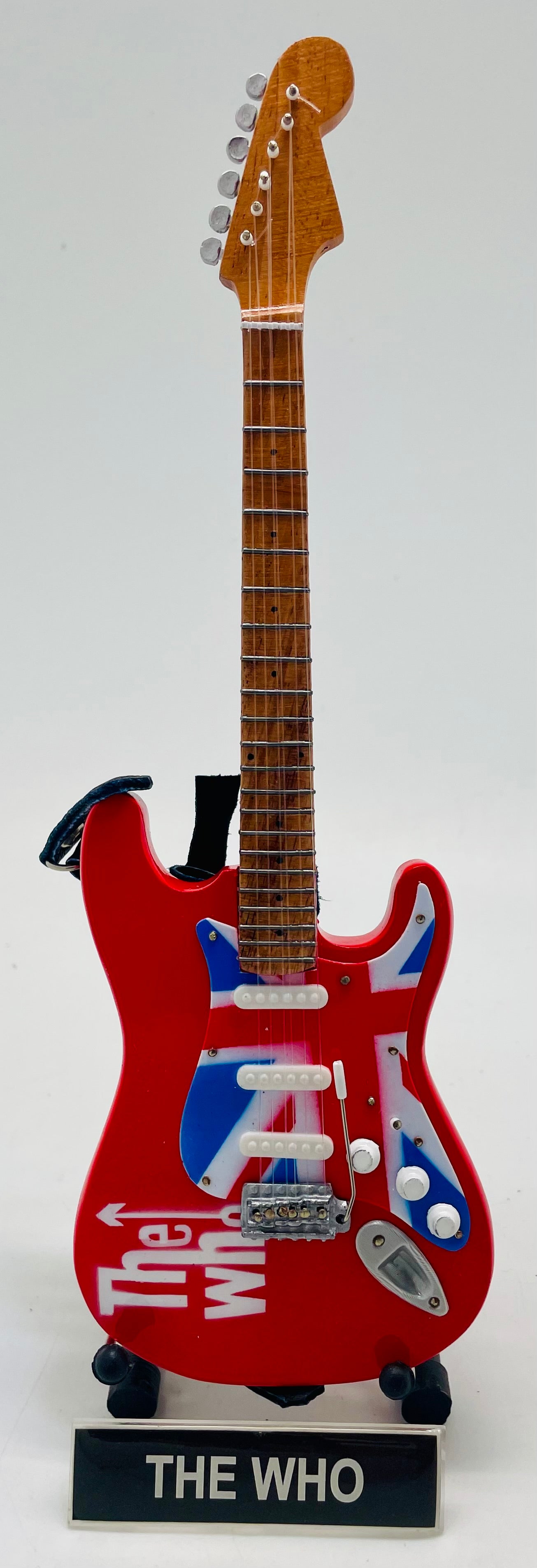 The Who Red Miniature Guitar