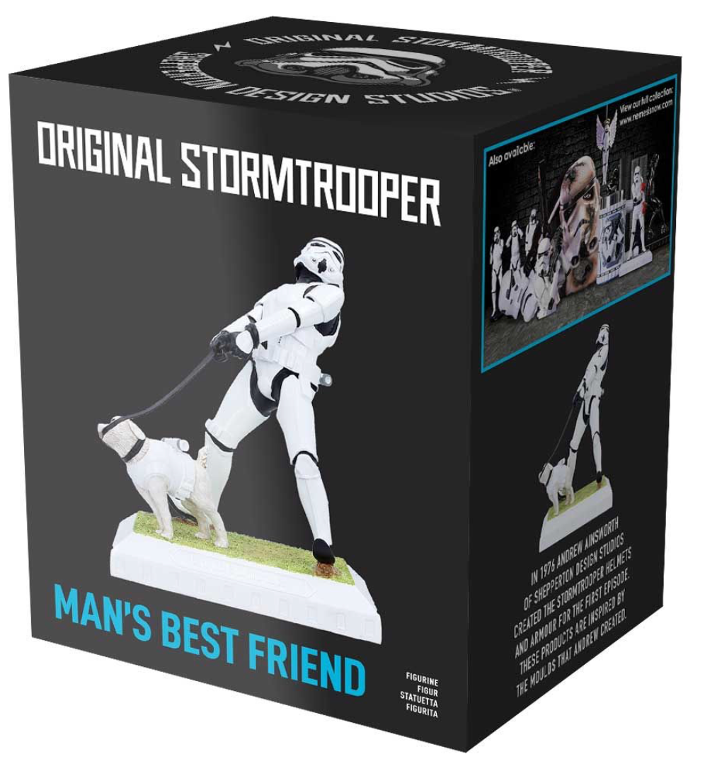 Stormtrooper Mans Best Friend 15.5cm