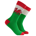 Welsh Flag Socks