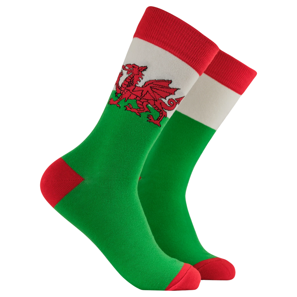 Welsh Flag Socks