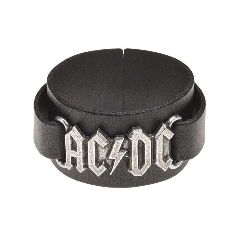AC/DC Leather Wristband
