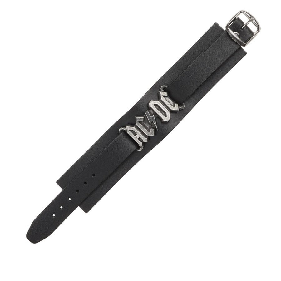 AC/DC Leather Wristband