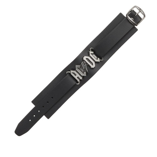 AC/DC Leather Wristband