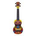 Mahalo Soprano Ukulele Tiki design