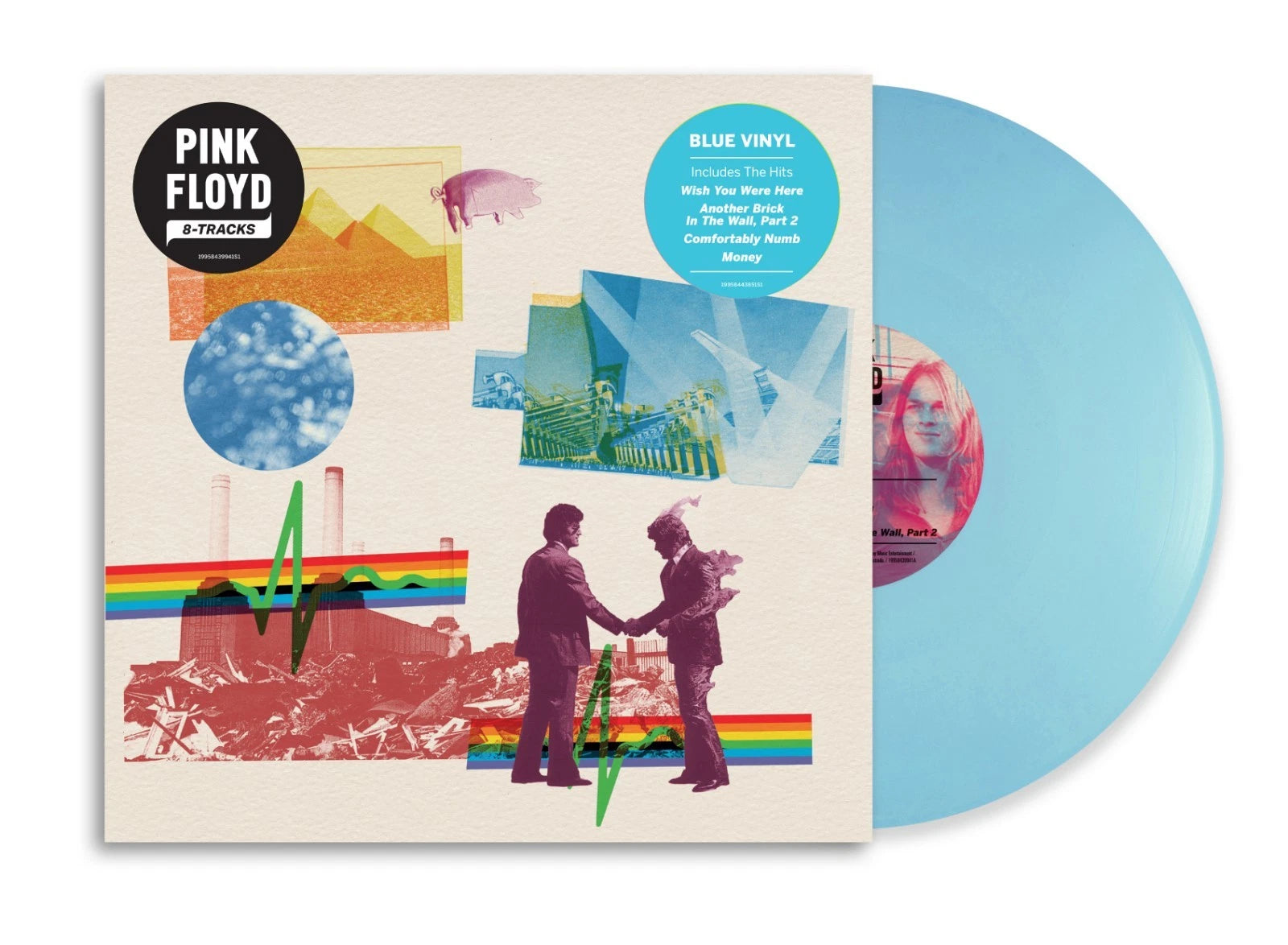 Pink Floyd - 8 Tracks Blue Vinyl LP