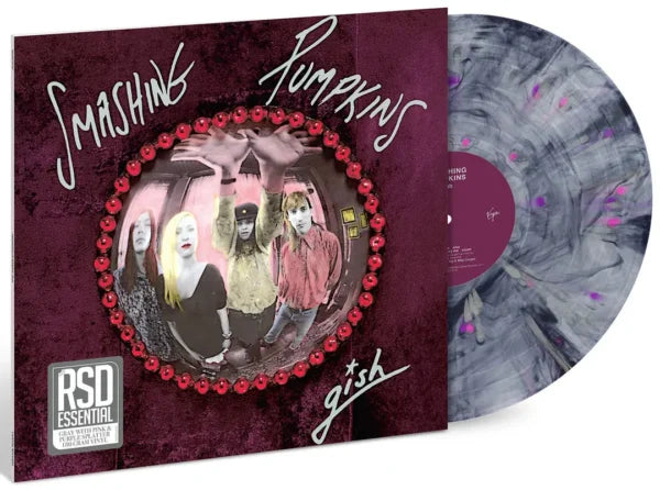 Smashing Pumpkins -  “Gish” limited grey/pink/purple splatter vinyl